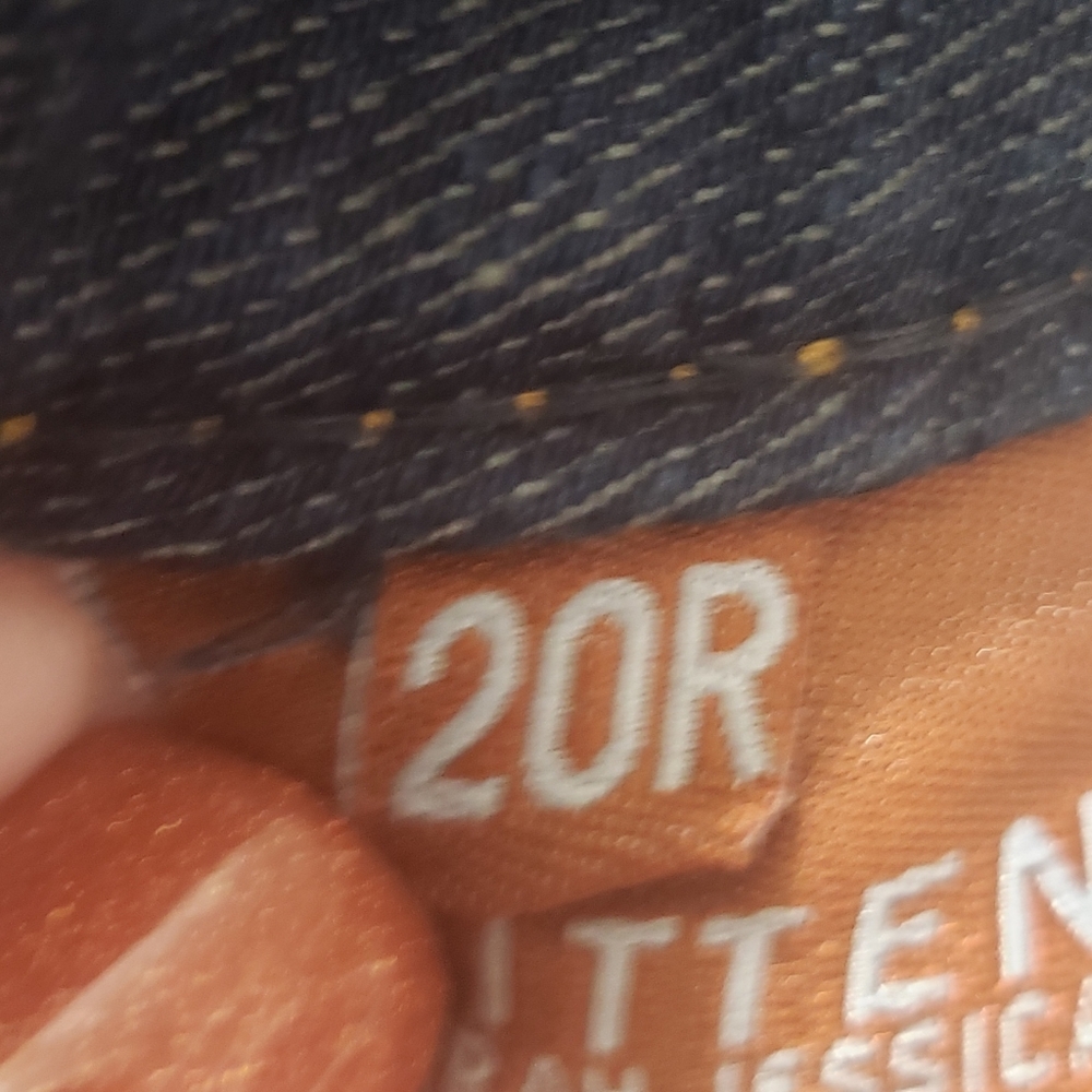 Bitten SJP  NWT Women's Sz 20R Bootleg Jean - Picture 9 of 13